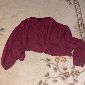 Urban Outfitters cropped long sleeve